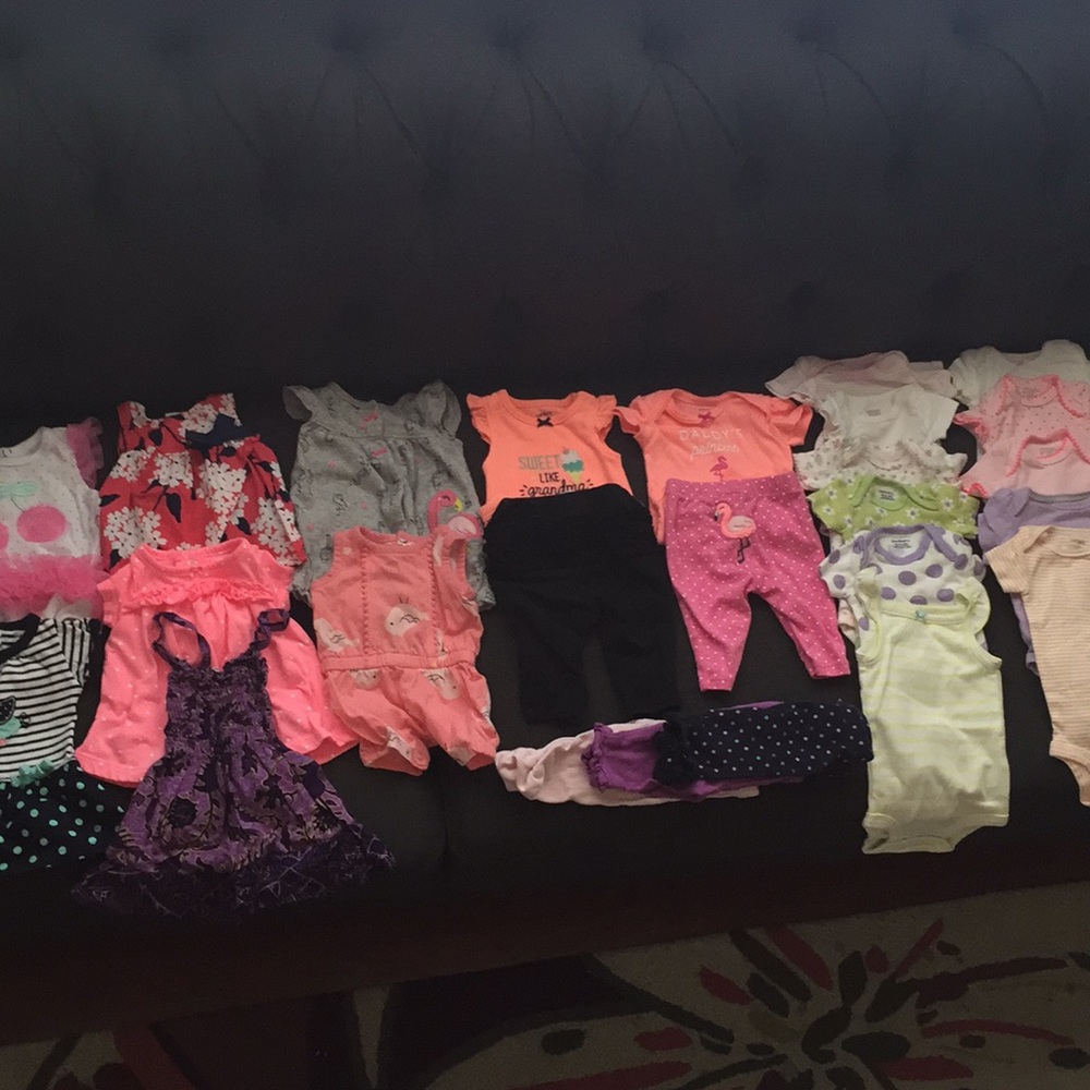Newborn girl summer clothes
